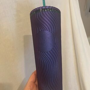 Starbucks Iridescent Purple Textured Tumbler